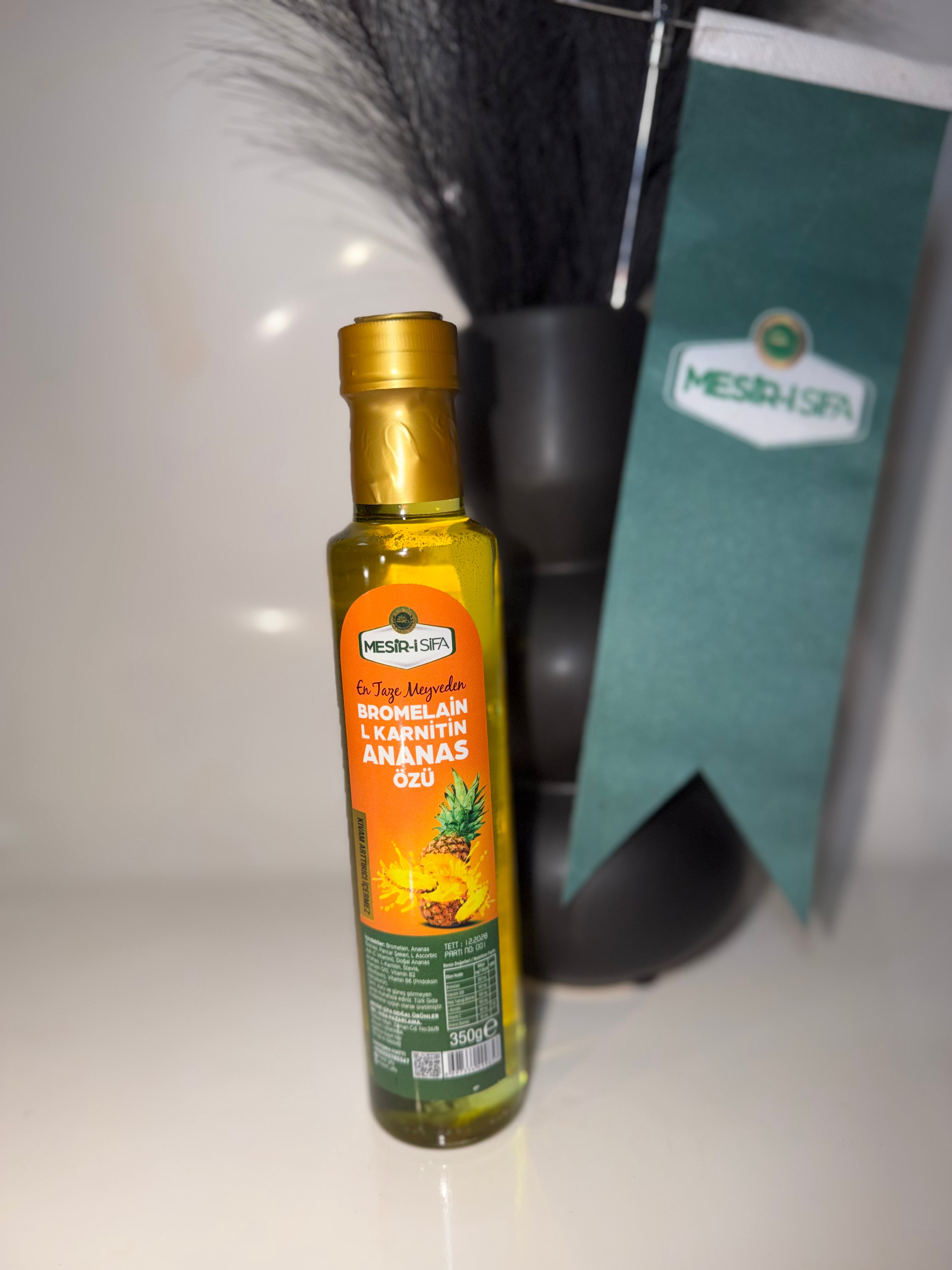 Bromelain Ananas Özü - Bromelain-Ananasextrakt