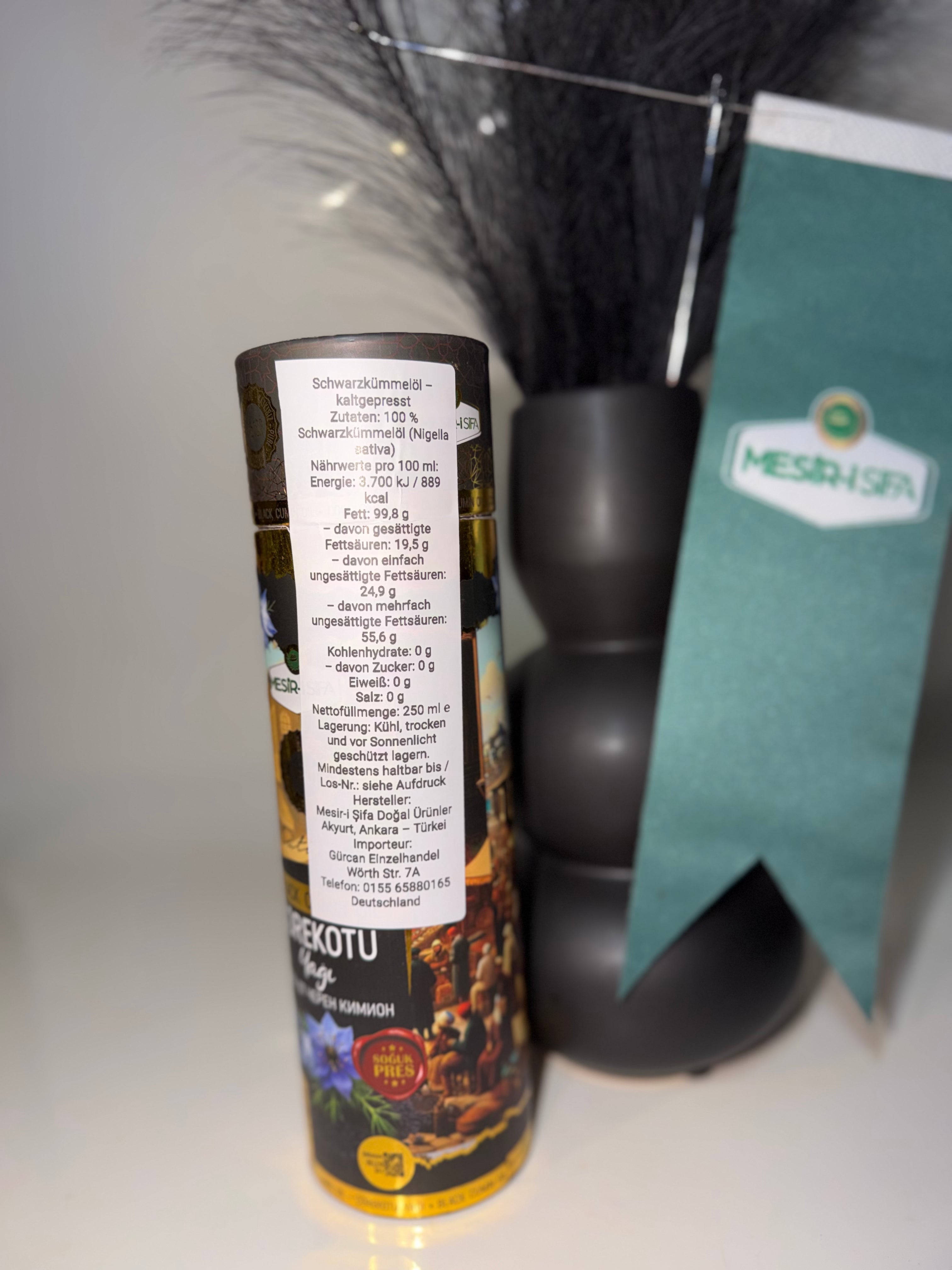 Çörekotu Yağ  - Schwarzkümmel Öl