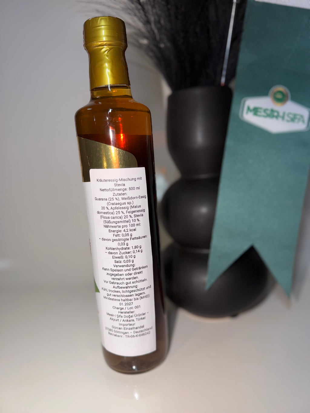 Guanara Sirkesi - Guarana-Fruchtessig – fermentiert