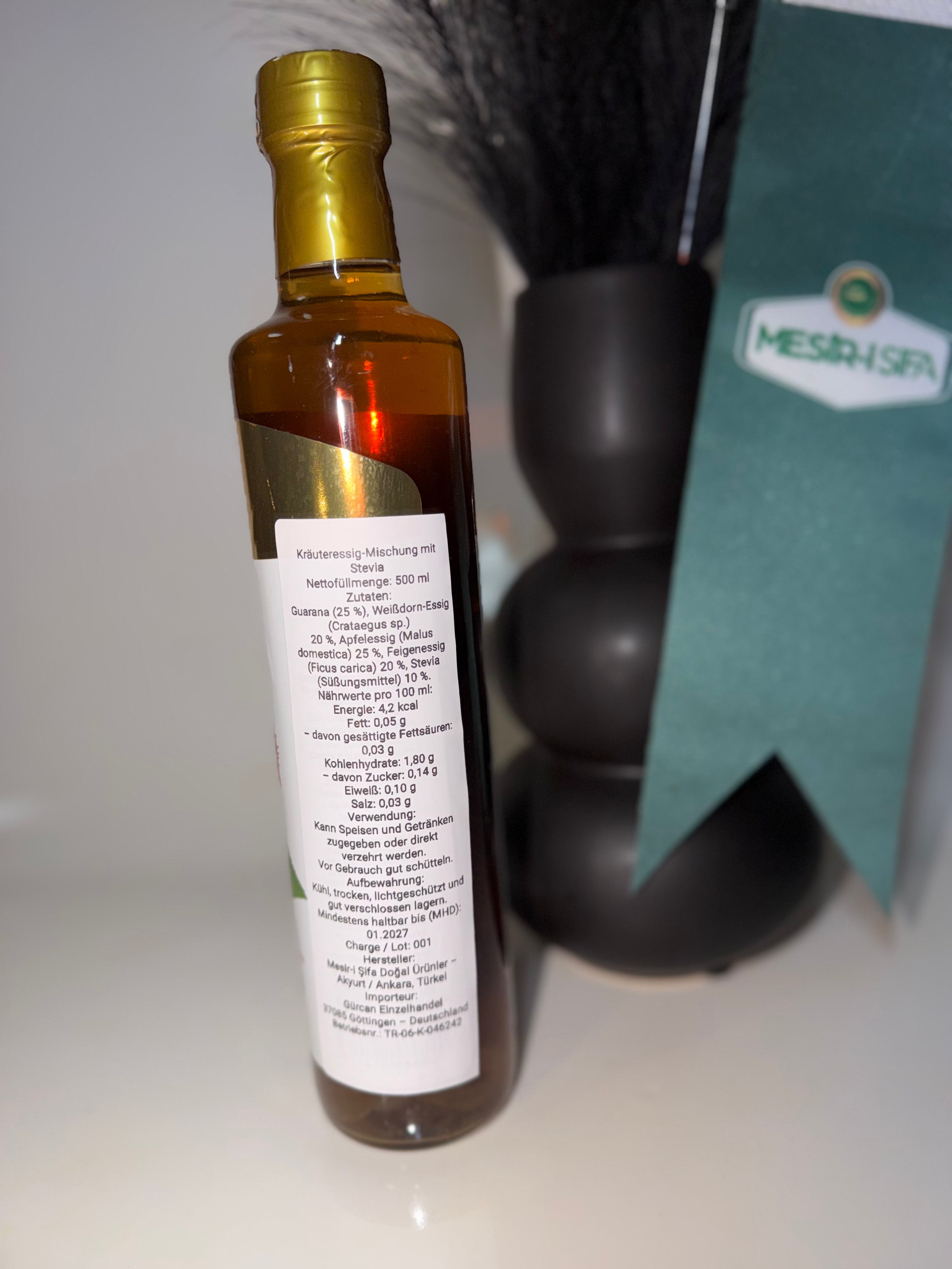 Guanara Sirkesi - Guarana-Fruchtessig – fermentiert